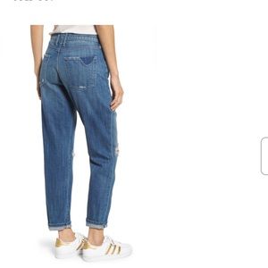 CURRENT/ELLIOTT • boyfriend style distressed jeans